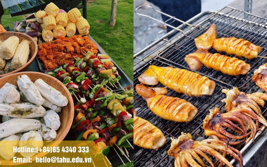 Menu tiệc nướng cơ bản