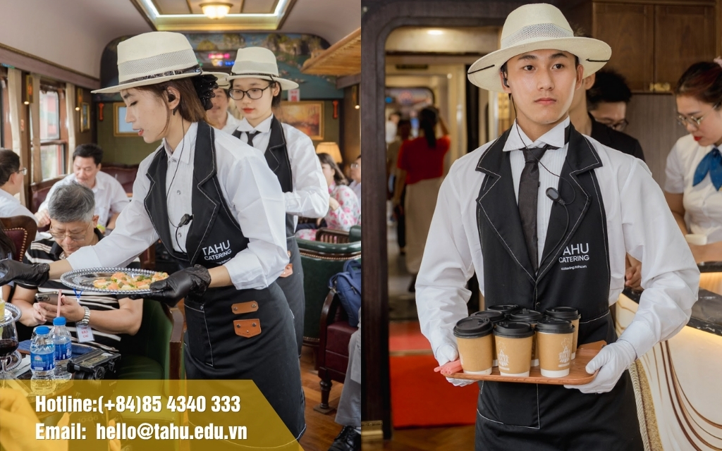 Tahu Catering tổ chức tiệc lưu động khai trương tàu “Hoa Phượng Đỏ” Hải Phòng