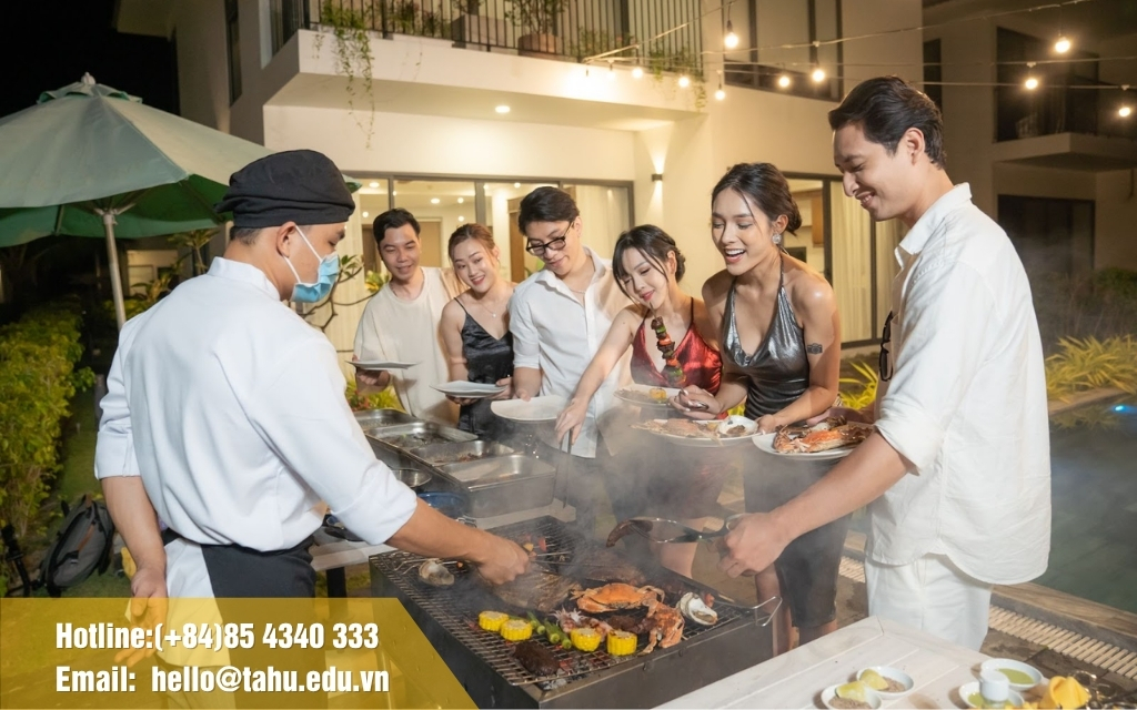Tiệt tất niên buffet BBQ lưu động tại gia